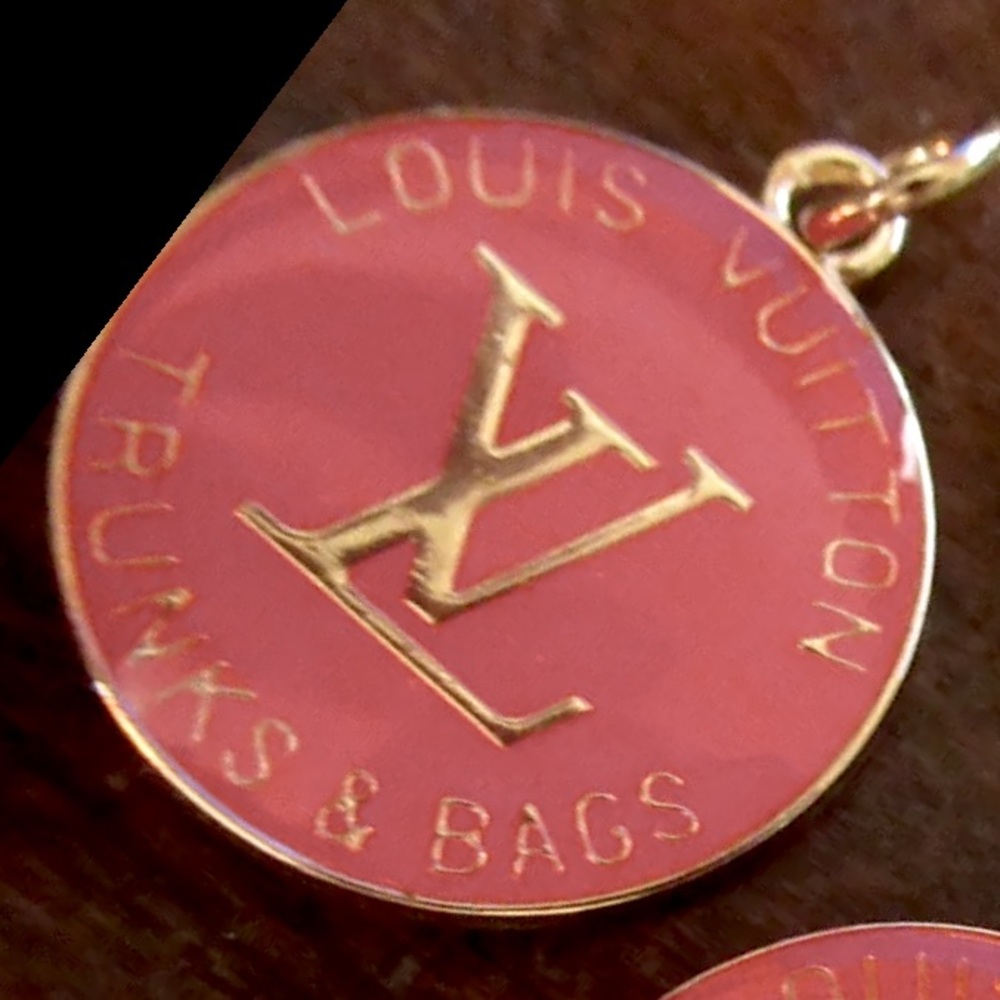 PICK ONE!!! LV zipper pull replacement piece 25mm aka “charm” BIG! Not tiny! - Picture 4 of 4